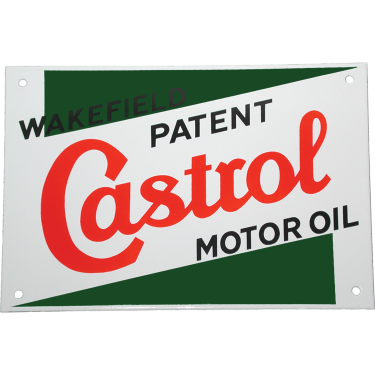 Castrol Classic Metal Sign 225mm x 180mm