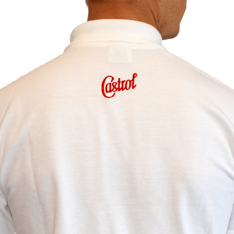 Castrol Classic Polo Shirt - White