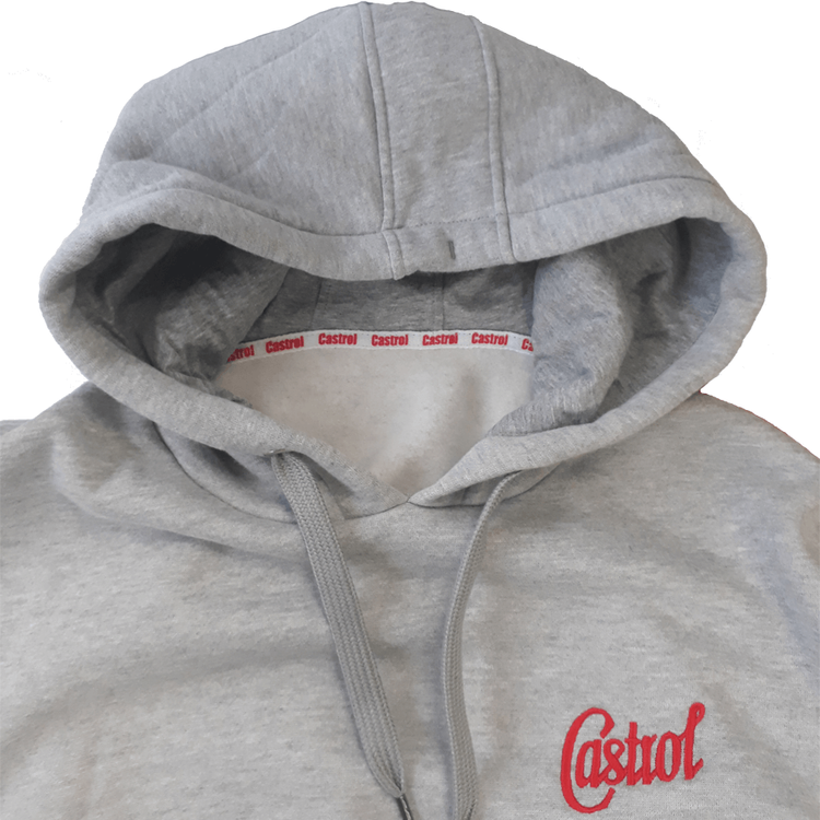 Castrol Classic Hoodie Grey Large