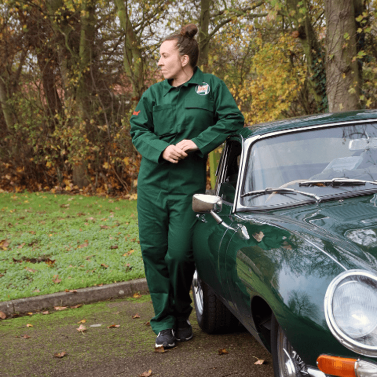 Castrol Classic Heavy Duty Green Overalls