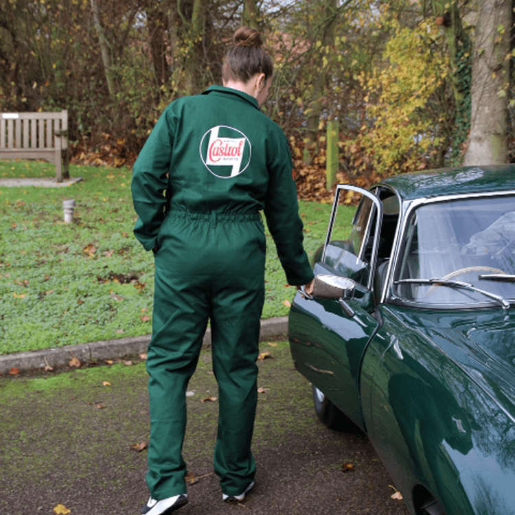 Castrol Classic Heavy Duty Green Overalls