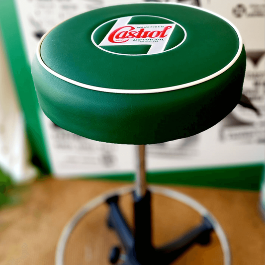 Classic Castrol Bar Stool