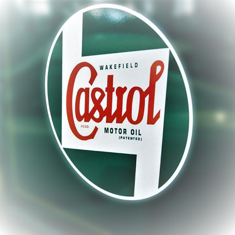 Castrol Classic Removable Bodywork Decals