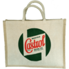 Castrol Classic Jute Bag Long Handle Brown